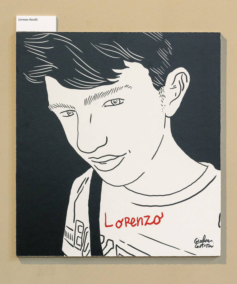 C'è anche il ritratto di Lorenzo Parelli nella mostra legata a Vicino Lontano ad  Udine