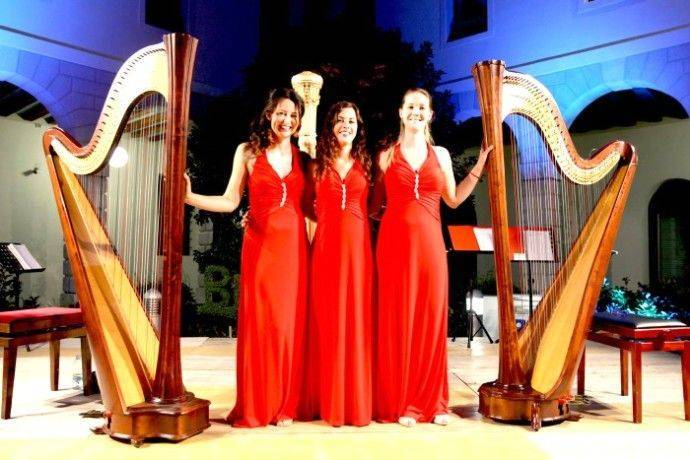 Concerti in Villa a Porcia: “Mosaici” per Trio d’arpe