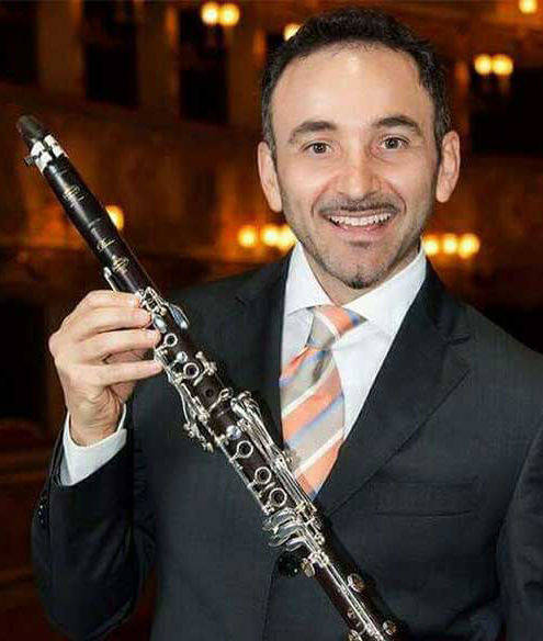 Lunedì 15: una giornata col clarinettista de La Fenice Vincenzo Paci