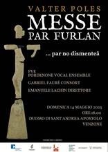 Messe par Furlan di Valter Poles domenica a Venzone