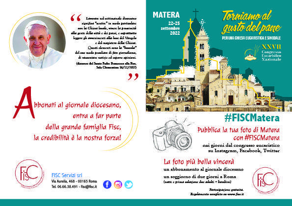 Congresso eucaristico di Matera: parla il cardinale Zuppi, presidente Cei