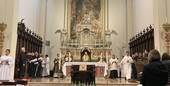 Domenica 21 gennaio:  Vescovo Giusepe Pellegrini e i 510 delegati in San Marco per l'apertura dell'ultima tappa dei lavori dell'Assemblea sinodale