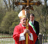 Domenica di Passione: il vescovo Pellegrini ha impartito la solenne Benedizione alla città e alla Diocesi 