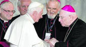Mercoledì 4 gennaio: omaggio della Diocesi a il papa emerito Benedetto XVI