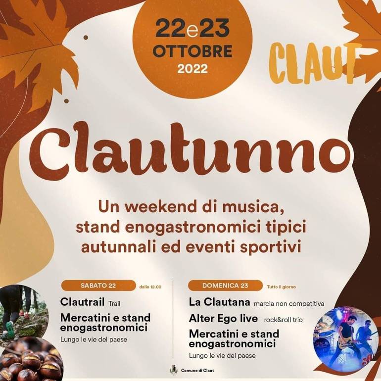 Clautunno: questo fine settimana