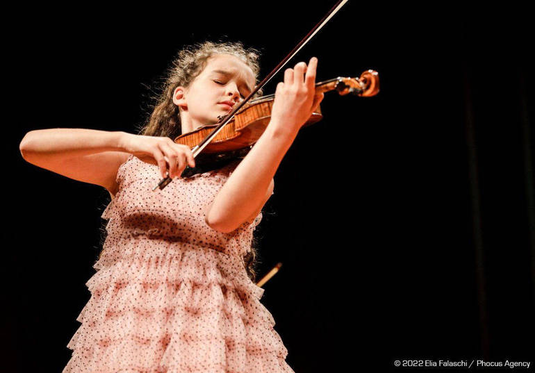 San Vito al Tagliamento: Edna Unseld, 11 anni dalla Svizzera, la vincitrice assoluta della sesta edizione del Piccolo Violino Magico