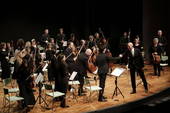 Orchestra dell'Accademia d'Archi Arrigoni con il direttore Bressan