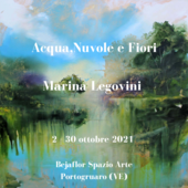 A Portogruaro Acqua, Nuvole e Fiori: sabato 2 ottobre s’inaugura la mostra di Marina Legovini