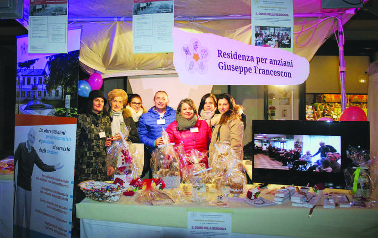 "Amici della Residenza per anziani Francescon" di Portogruaro hanno sostenuto il progetto