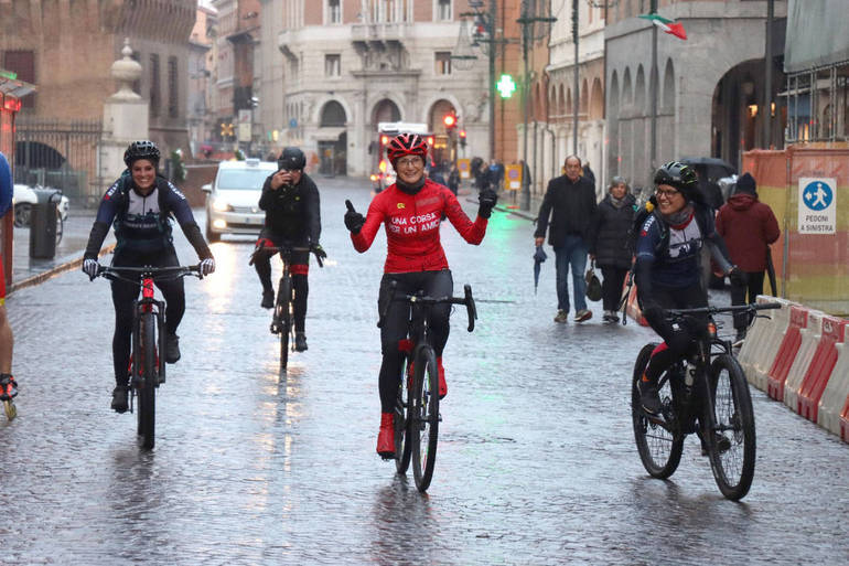 Orietta Casolin: da Portogruaro a Roma in bici contro il femminicidio