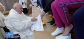 Papa Francesco: la lavanda dei piedi ai detenuti