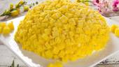 Per Pordenonelegge: una torta gialla (mimosa)