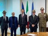 Firma per la costituzione del Comitato d'onore dell'Adunata degli Alpini di Udine 2023