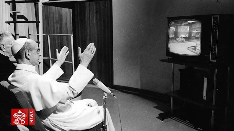 50 anni fa: l'uomo sulla luna e la diretta tv con Paolo VI