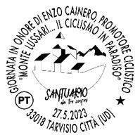 A Tarvisio l’annullo postale dedicato a Enzo Cainero