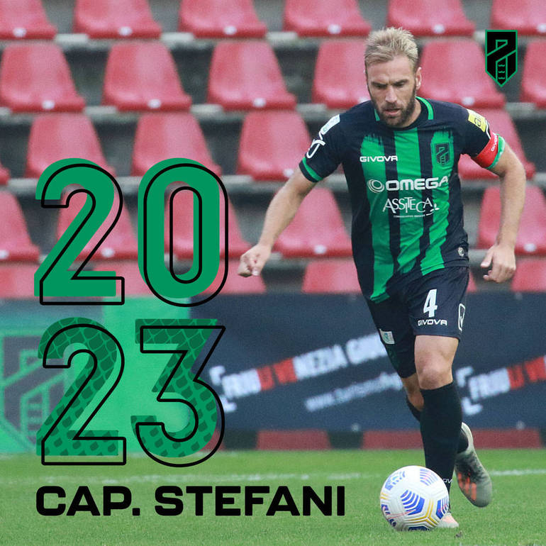 Pordenone Calcio, capitan Stefani prolunga fino al giugno 2023
