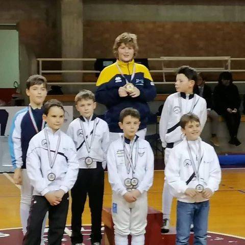 Scherma, Gran Premio Regionale “Libertas” Junior: sei medaglie per la Scherma Vittoria