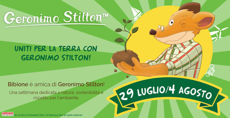Geronimo Stilton a Bibione per salvare la natura