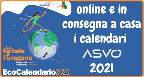 I calendari ASVO 2021 sono disponibili su www.asvo.it e nell'app Junker
